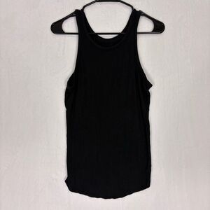 Lululemon Black Ribbed Tank Top